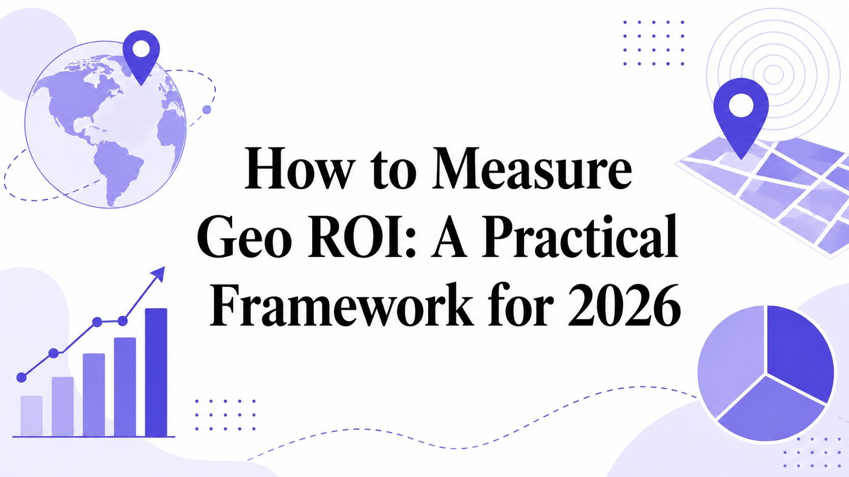 How to measure GEO ROI for AI visibility: a daily buyer-prompt probe set, reading the trendline instead of single-day spikes, and a weekly rollup report using topic-level scores, Share of Voice, and Average Citation Rank.