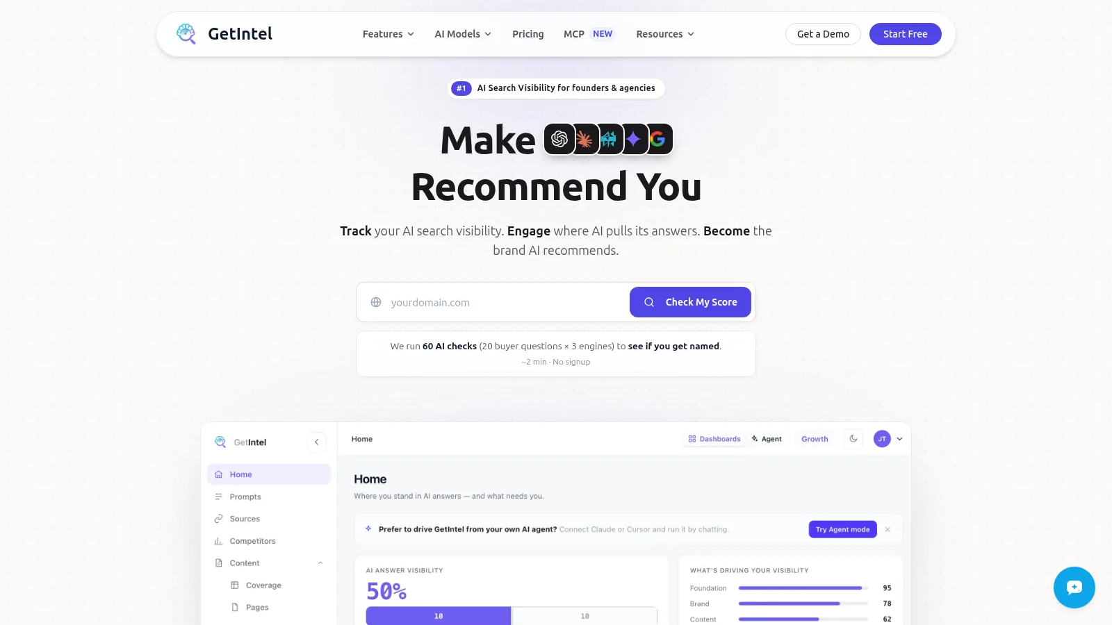 GetIntel homepage